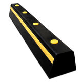 Parkeerstop geel/zwart 1000 x 150 x 80 mm