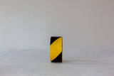 Belijningstape standaard, 5 cm, geel/zwart, 30m/per rol